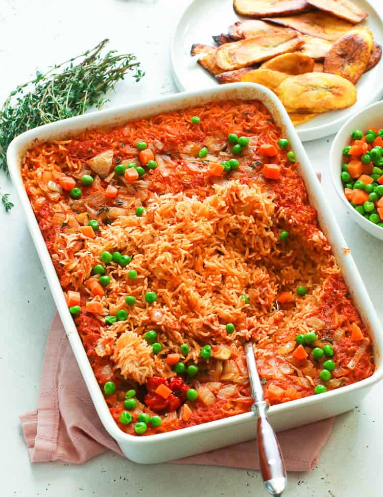 Nice and tasty Jollof Rice