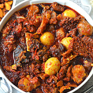 Ofada stew