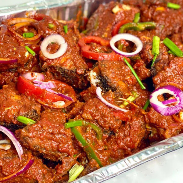 Peppered Fried Fish Lizzy African Food